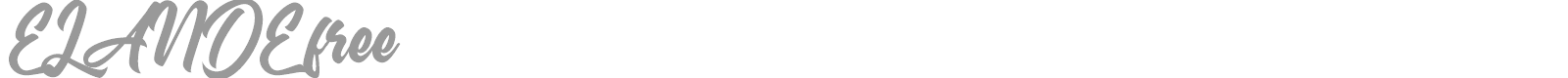 Elande font preview